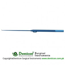 Krayenbuhl Micro Nerve and Vessel Hook Without probe pointed small,hook depth 2.5mm,18.5cm